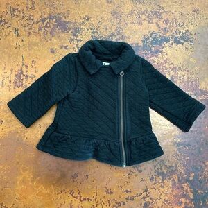 Gymboree Black Quilted Kids Puffer Jacket